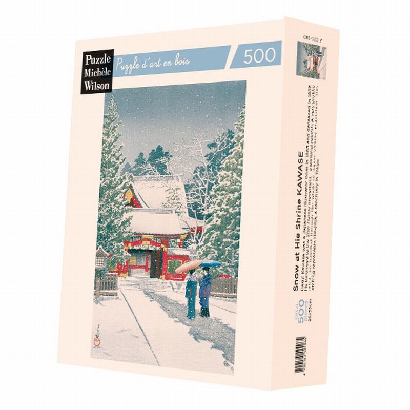 Houten Puzzel - Neige A Hie-Jinja (500 pcs)