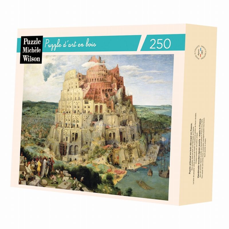 Houten Puzzel - La Tour De Babel (250 pcs)