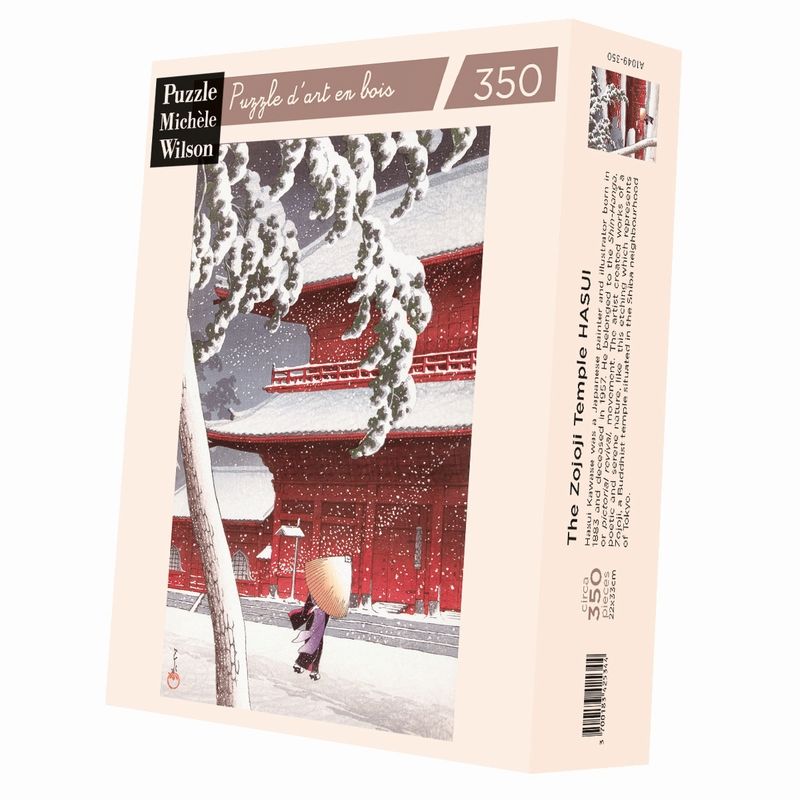 Houten Puzzel - Le Temple De Zojoji (350 pcs)