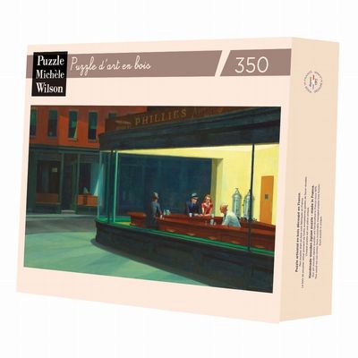 Houten Puzzel - Nighthawks (350 pcs) Houten Puzzel - Nighthawks (350 pcs)