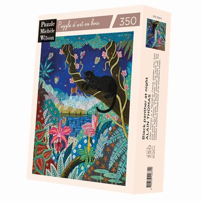 Houten Puzzel - Panthère Noire Nocturne (350 pcs) Houten Puzzel - Panthère Noire Nocturne (350 pcs)