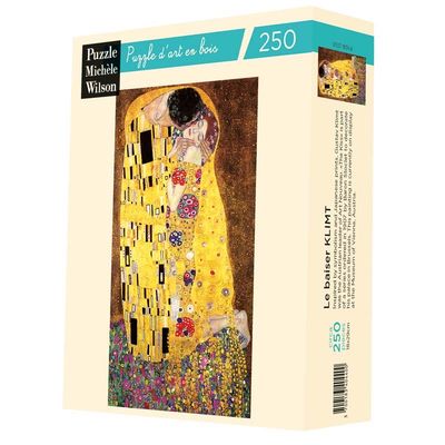 Houten Puzzel - Le Baiser - Klimt (250 pcs) Houten Puzzel - Le Baiser - Klimt (250 pcs)