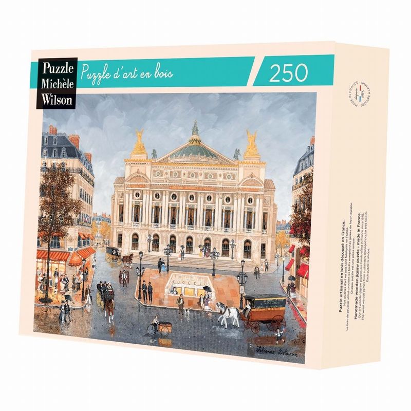 Houten Puzzel - Place De L’Opéra (250 pcs)