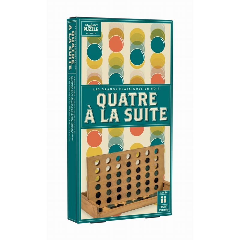 Vintage Games - 4 in a row (wood)