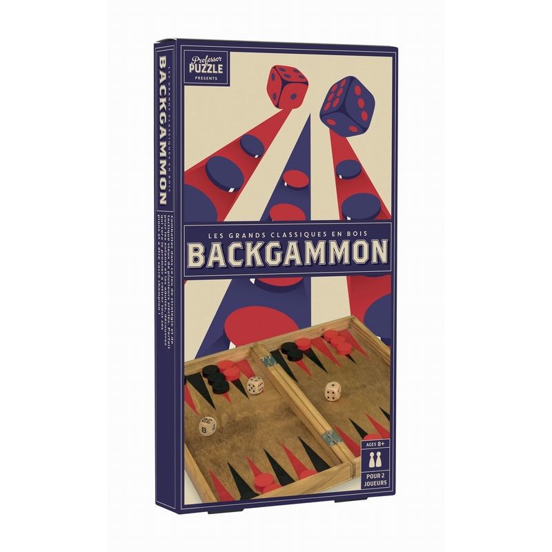 Vintage Games - Backgammon (wood)