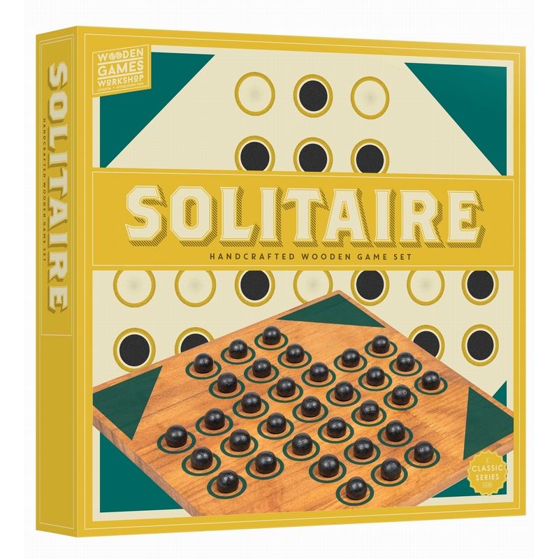 Vintage Games - Solitaire (wood) Vintage Games - Solitaire (wood)