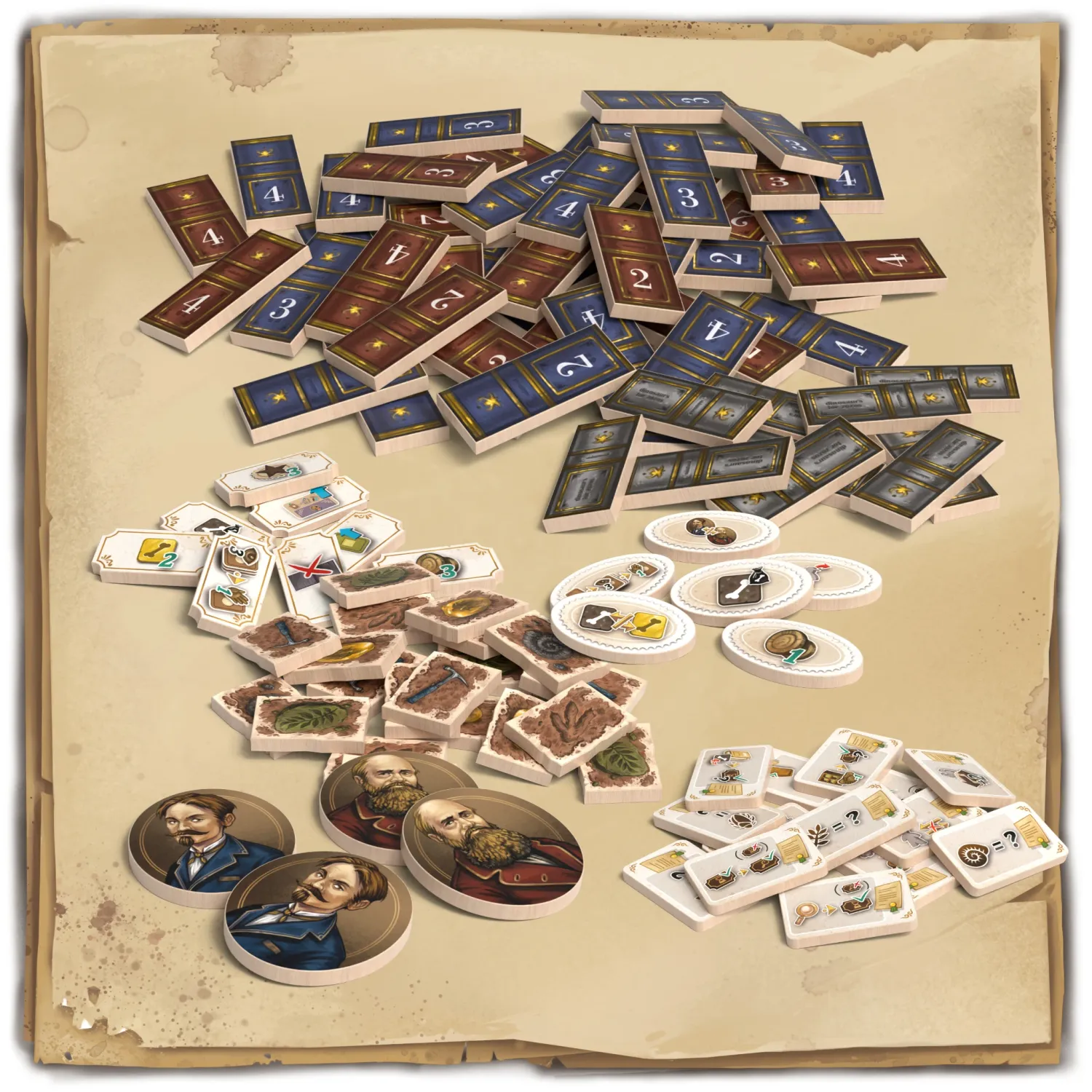 Bone Wars EN: Wooden Tiles - limited preorder