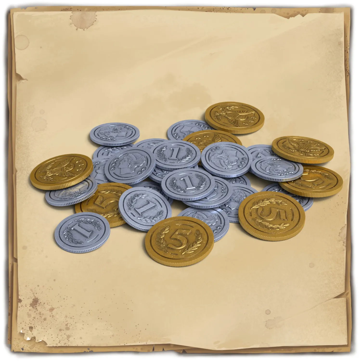 Bone Wars EN: Metal Coins - limited preorder