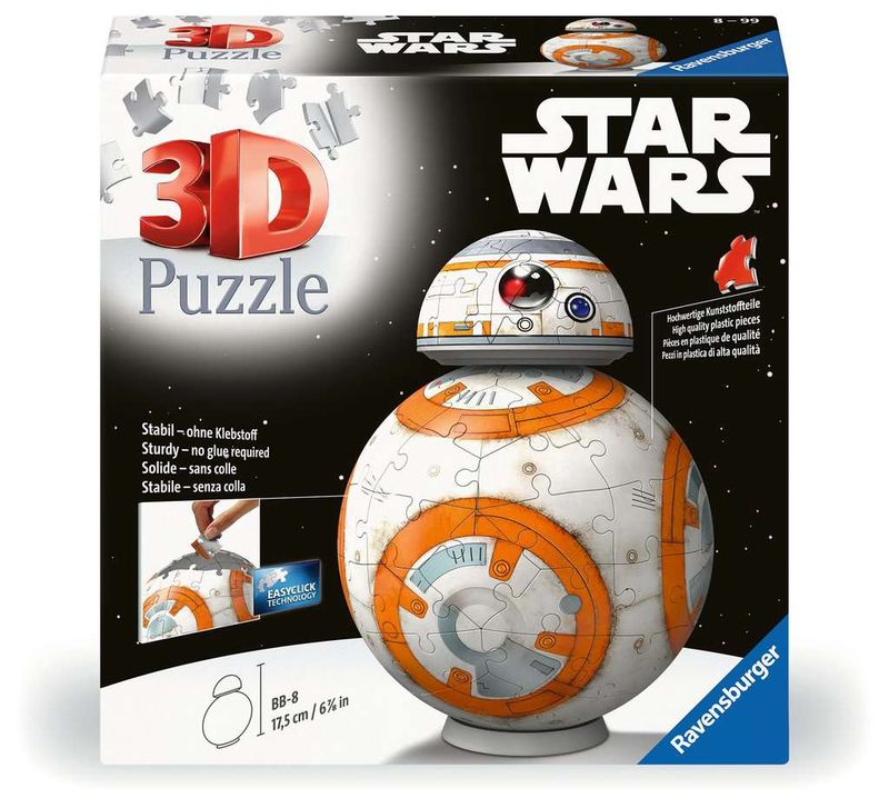 3D Puzzel - Star Wars: BB-8 (99 pcs)