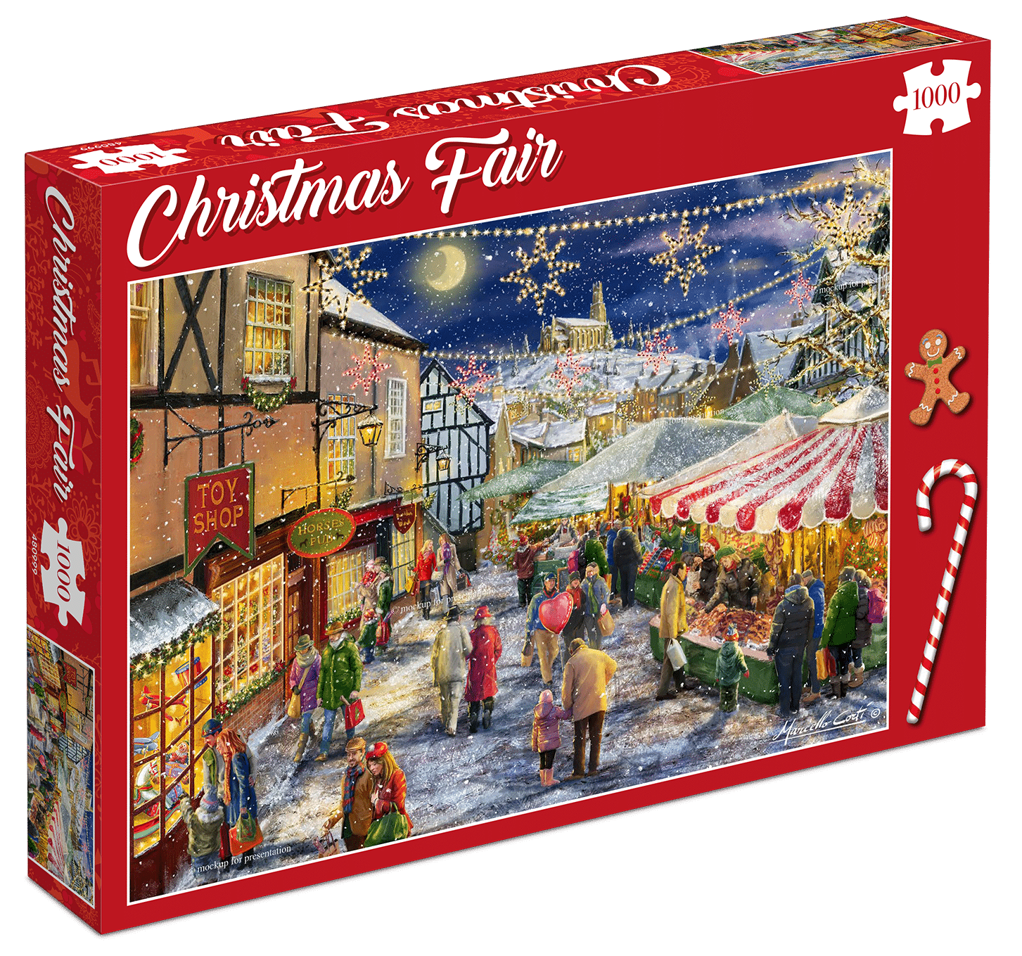 Puzzel - Christmas Fair (1000 pcs)