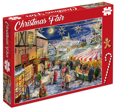Puzzel - Christmas Fair (1000 pcs) Puzzel - Christmas Fair (1000 pcs)