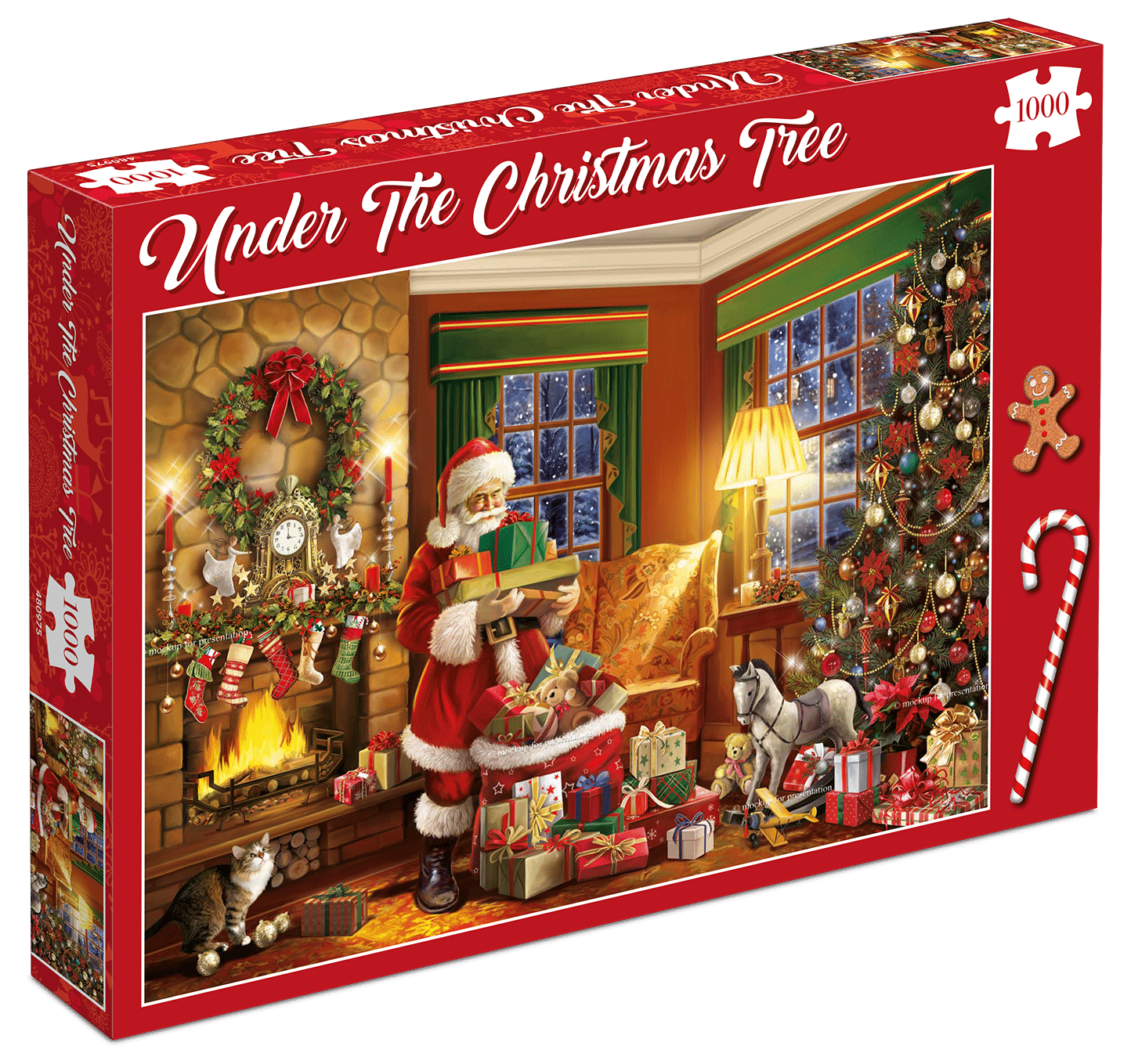 Puzzel - Under the Christmas Tree (1000 pcs)