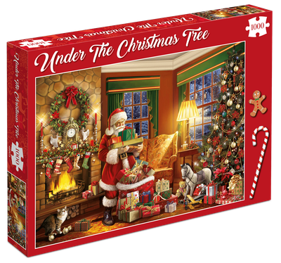 Puzzel - Under the Christmas Tree (1000 pcs) Puzzel - Under the Christmas Tree (1000 pcs)