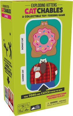 Exploding Kittens Catchables EN: Donut Cat & Lumbercat