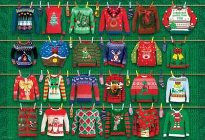 Puzzel - Ugly Christmas Sweaters Tin (550 pcs)
