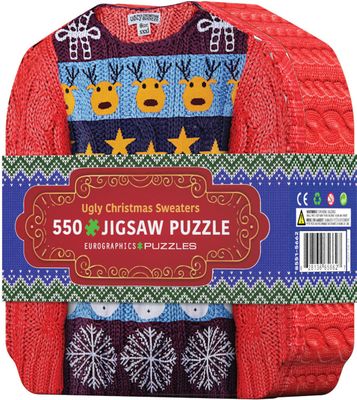 Puzzel - Ugly Christmas Sweaters Tin (550 pcs)