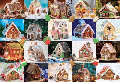 Puzzel - Gingerbread House Tin (550 pcs)