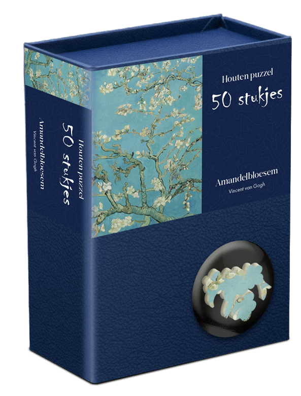 Houten puzzel - Amandelbloessem (50 pcs) Houten puzzel - Amandelbloessem (50 pcs)