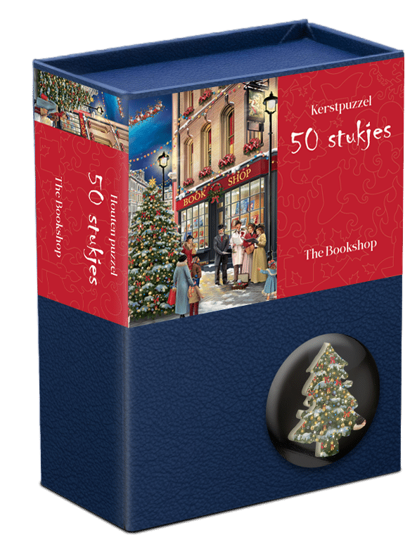 Houten puzzel - The Bookshop (50 pcs)