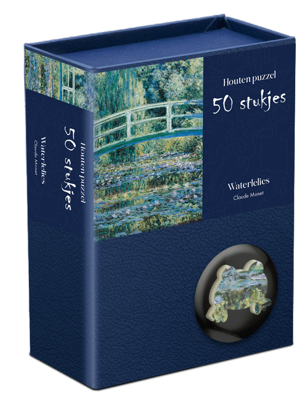 Houten puzzel - Waterlelies (50 pcs)