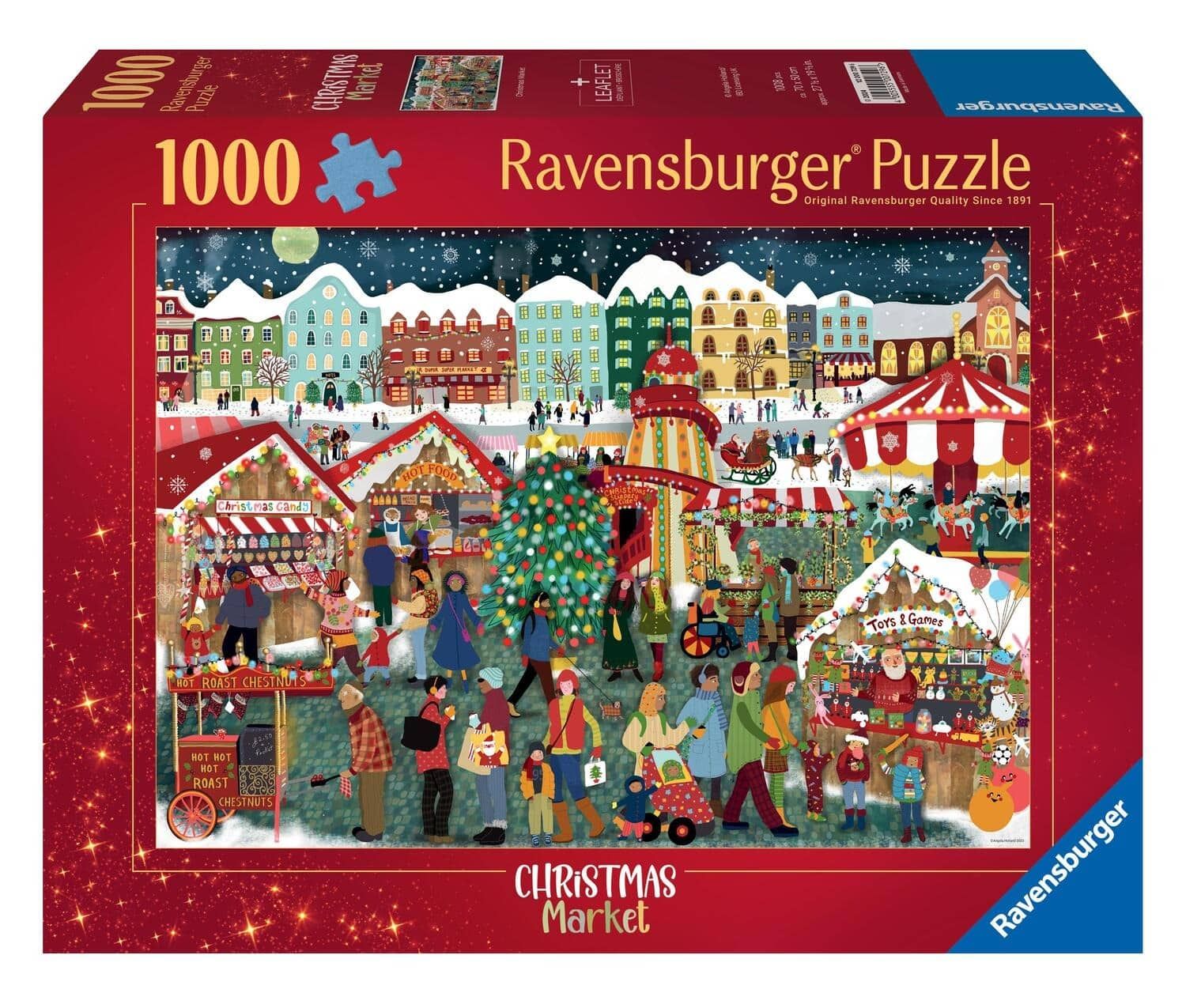Puzzel - Christmas Market (1000 pcs)