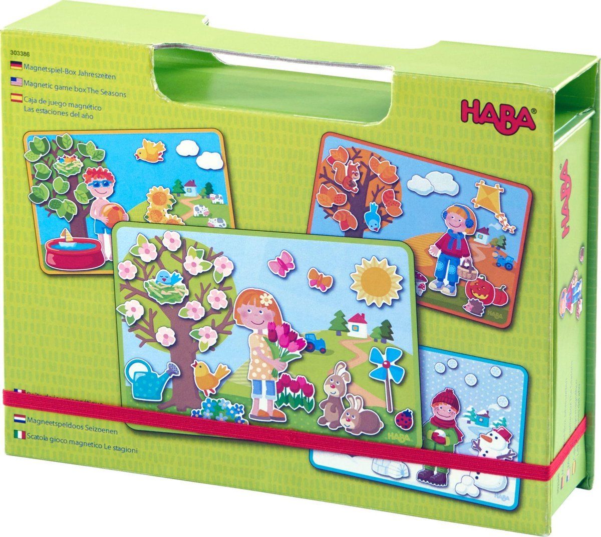 Magneetspeldoos De seizoenen