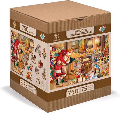 Houten Puzzel - Santa's Workshop (750 pcs) Houten Puzzel - Santa's Workshop (750 pcs)