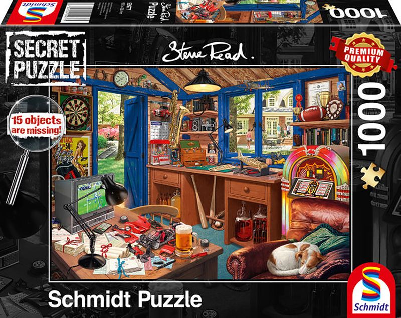 Secret Puzzel - De Werkplaats (1000 pcs)