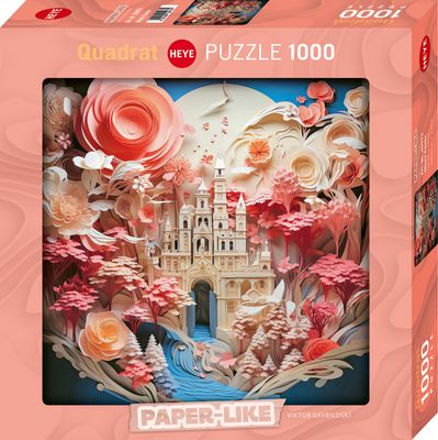 Puzzel - White Castle (1000 pcs) *Square Box*