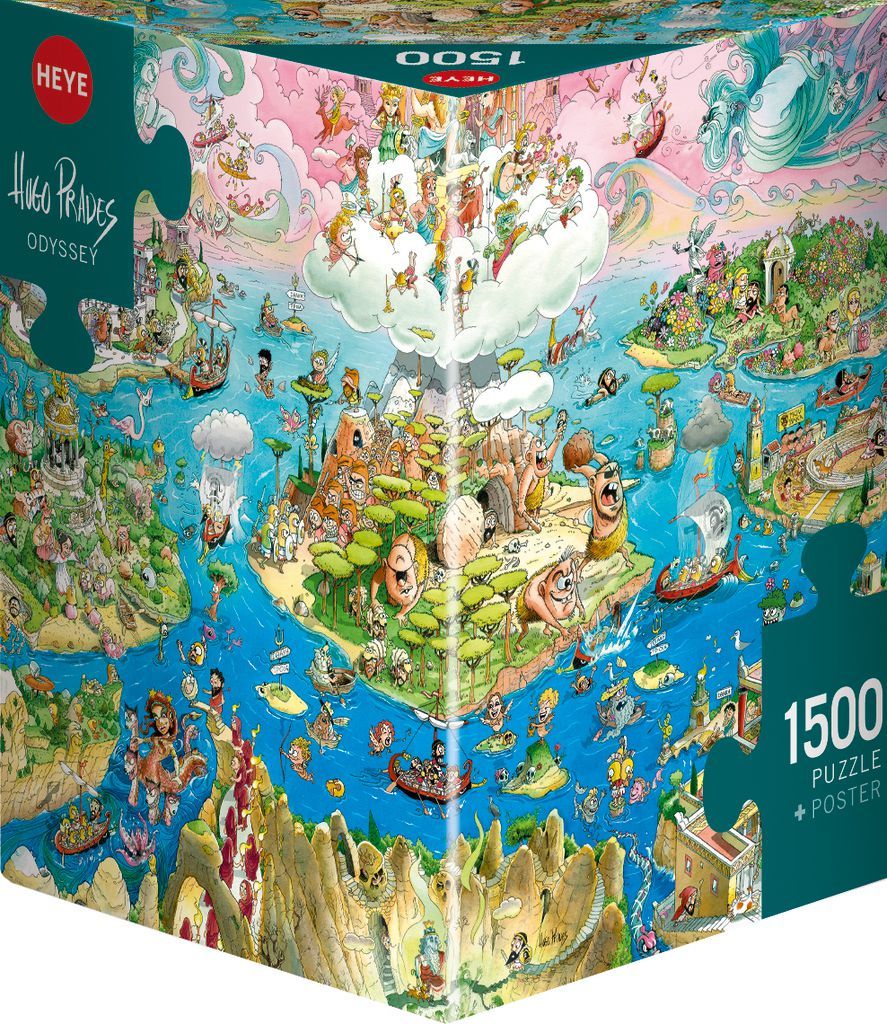 Puzzel - Odyssey (1500 pcs) *Triangular Box*