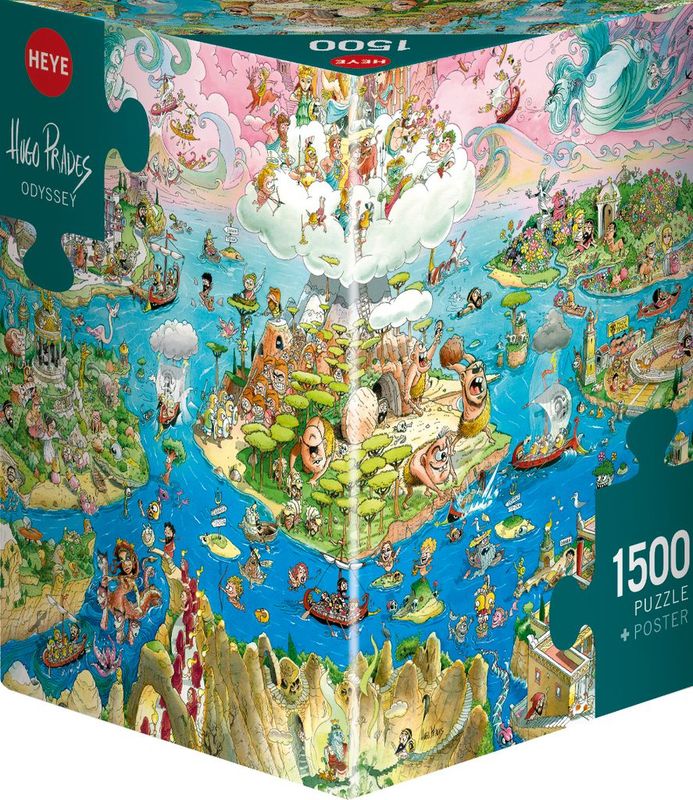 Puzzel - Odyssey (1500 pcs) *Triangular Box*