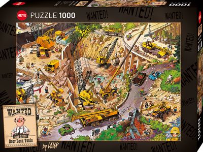 Puzzel - Wanted: Door Lock Tonio (1000 pcs)