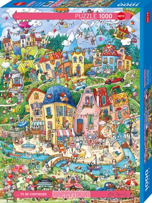 Puzzel - Happytown: Good Morning! (1000 pcs)