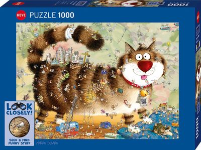 Puzzel - At The Cat (1000 pcs)