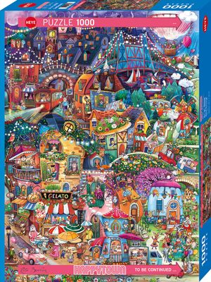 Puzzel - Happytown: Good Evening! (1000 pcs)