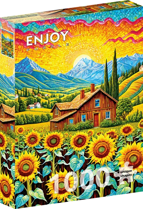 Puzzel - Sunflower House (1000 pcs)