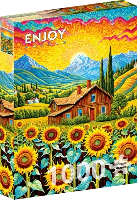Puzzel - Sunflower House (1000 pcs)