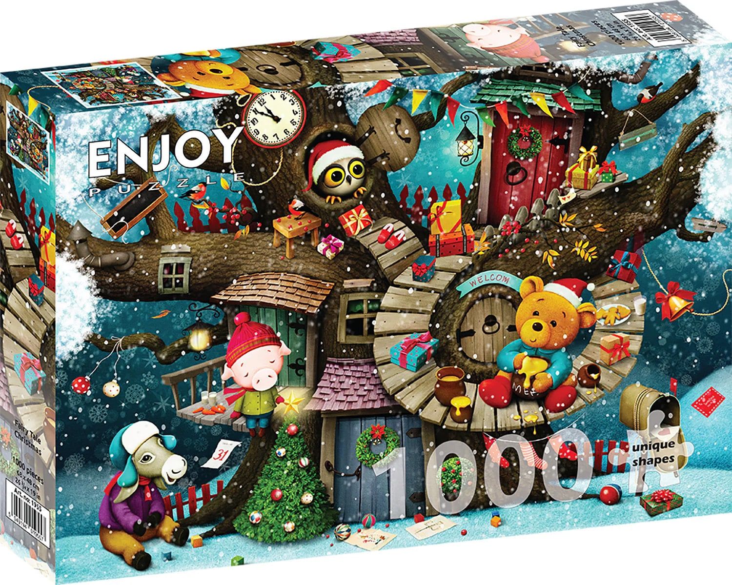 Puzzel - Fairy Tale Christmas (1000 pcs)