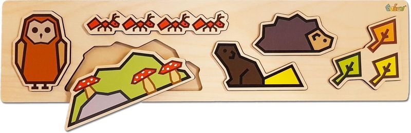 Peerdrops Little Jigsaw Forest (6 pcs) Peerdrops Little Jigsaw Forest (6 pcs)