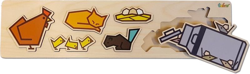 Peerdrops Little Jigsaw Farmyard (6 pcs)