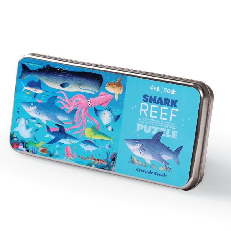 Tin Box Puzzels - Haaienrif (50 pcs)