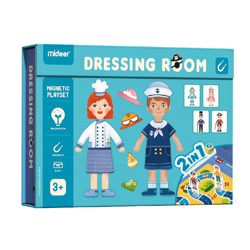 Mideer - Magnetische Speelset: Dressing Room