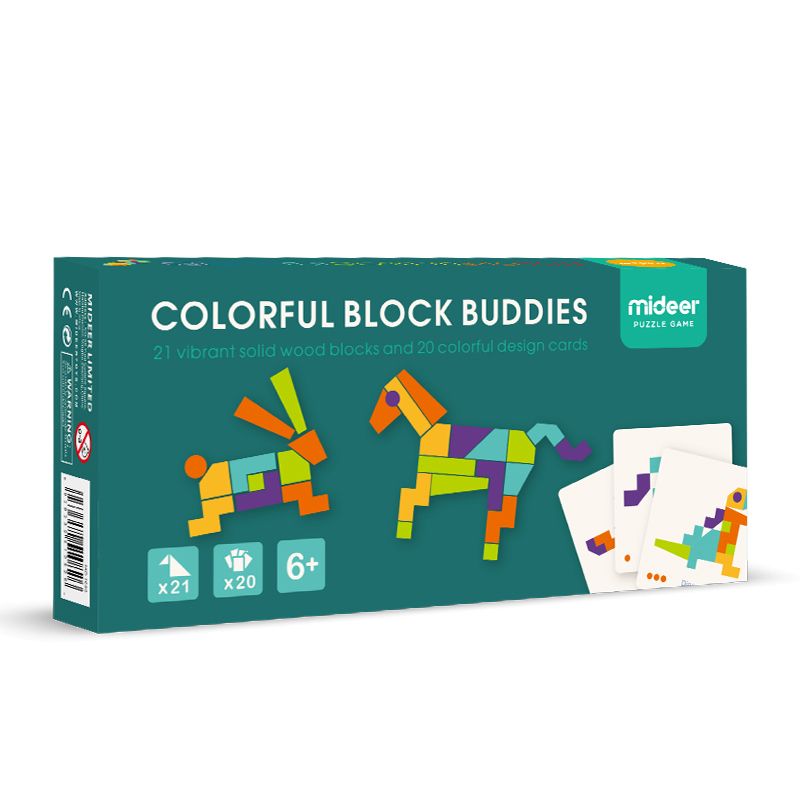 Mideer - Kleurrijke Blokken