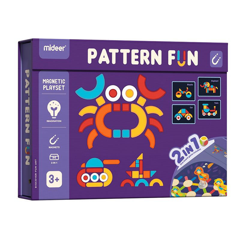 Mideer - Magnetische Speelset: Pattern Fun