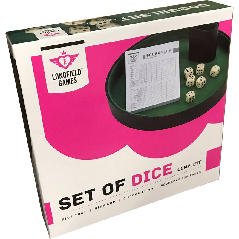 Dobbelpiste Set 28cm (incl. beker & stenen)