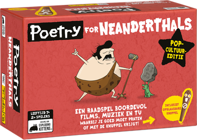 Poetry for Neanderthals NL: Pop Cultuur Editie