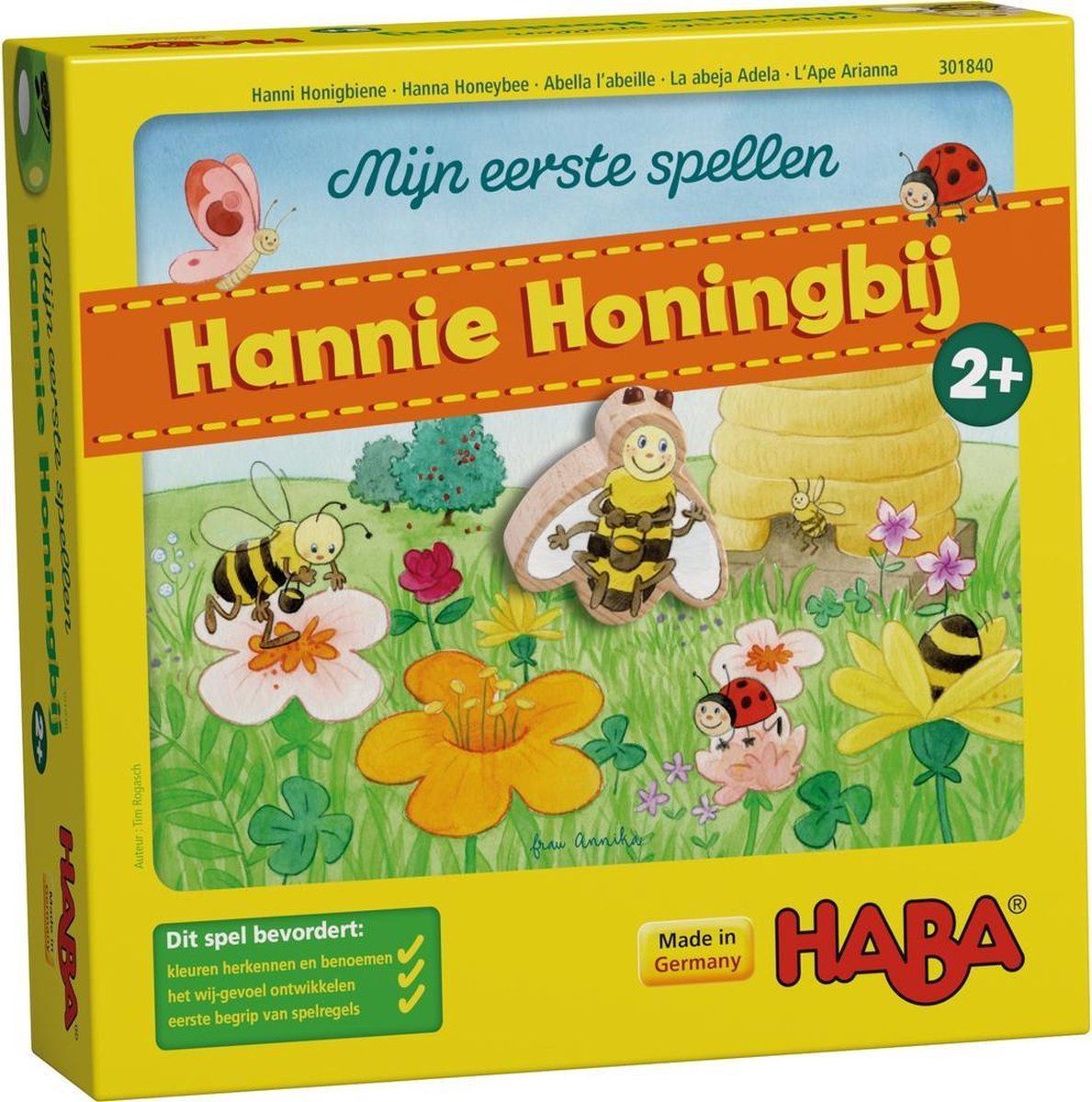 Mijn eerste spellen - Hannie Honingbij (DE Cover)