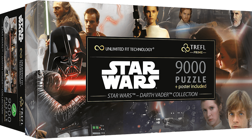 Puzzel - Star Wars: The Story of Darth Vader (9000 pcs)