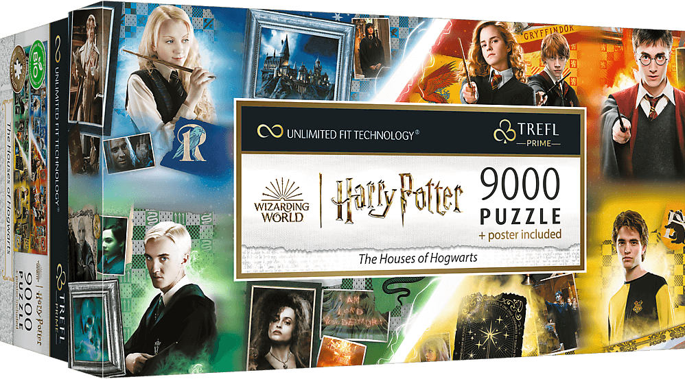 Puzzel - Harry Potter: The Houses of Hogwarts (9000 pcs)