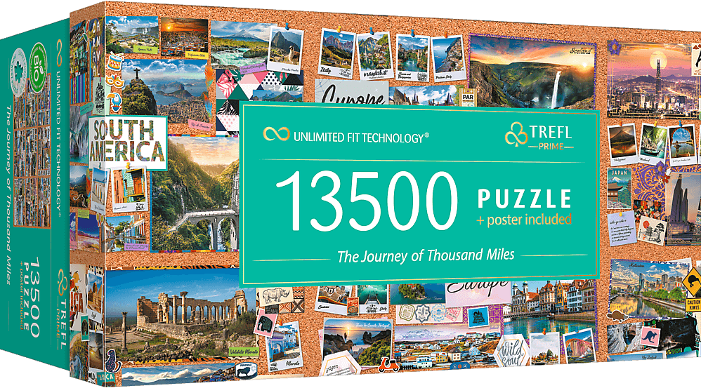 Puzzel - The Journey of Thousand Miles (13500 pcs)